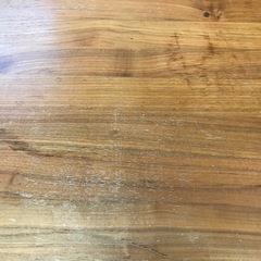ダイニングテーブル　良品計画　ウォールナット材の画像