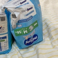 沐浴セットとオムツ(テープS/M)
の画像