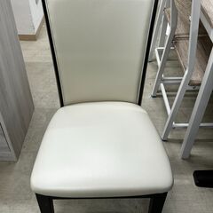 ジモティ来店特価!!　4人ダイニングセット　ブラウン×ホワイト　　J-11122の画像