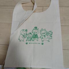 エコバッグ　不織布バッグ　ハンカチの画像