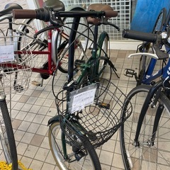 ★ジモティ割あり★   折り畳み自転車　ギア付き　クリーニング済...