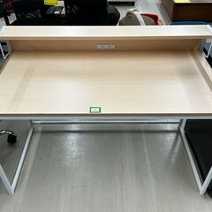 ジモティ来店特価!!　ワークデスク　ナチュラル　　J-11123