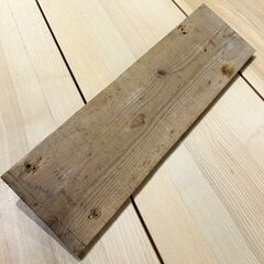［B］古材 ウォールシェルフ 壁掛け棚   棚板50✕14.5cmの画像