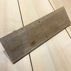 ［C］古材 ウォールシェルフ 壁掛け棚   棚板50✕14.5cmの画像