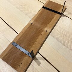 ［C］古材 ウォールシェルフ 壁掛け棚   棚板50✕14.5cmの画像