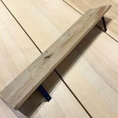 ［D］古材 ウォールシェルフ 壁掛け棚   棚板58.5✕12cmの画像