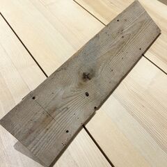 ［E］古材 ウォールシェルフ 壁掛け棚   棚板58✕14.5cmの画像