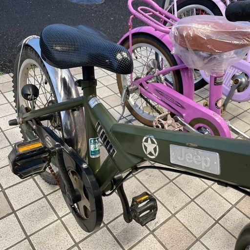 ★ジモティ割あり★   子供用自転車　18インチ　Jeep ジープ　クリーニング済み SJ7767