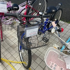 ★ジモティ割あり★   子供用自転車　ギア付き　22インチ　ブルー　クリーニング済み SJ7766