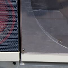 SHARP・シャープ・デュアルプレイディスクステレオシステム・ラジカセ・VZ-V2・オートディスクV2・ジャンク品・No.200708-441の画像