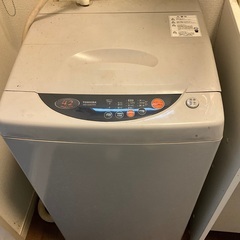 【あげます❣️早い者勝ち】🎁2週に一度のお洗濯 TOSHIBA ...