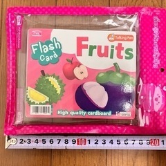 新品未使用　タイ産　子供向けフラッシュカードの画像