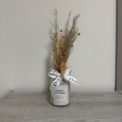 ドライフラワー  Diorリボン インテリア 造花 