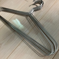 ステンレス ハンガー 9本セット シルバーの画像