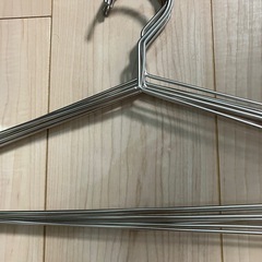 ステンレス ハンガー 9本セット シルバーの画像