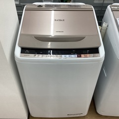 【トレファクマーケット久喜店】8.0kg 全自動洗濯機　日立　BW-V80B