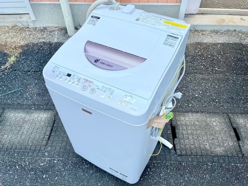 SHARP シャープ 洗濯乾燥機 ES-TG5LC-P 2013年製