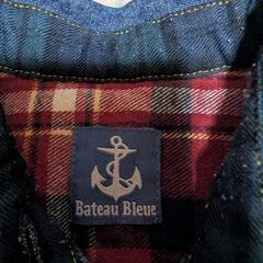 Bateau Bleue 長袖デニムシャツ　95の画像