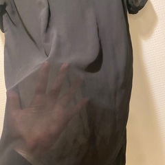 Fitme✨シースルー✨ロングブラウス✨ロングシャツ✨の画像