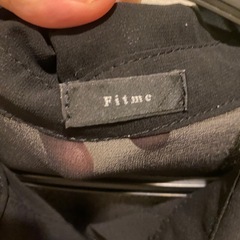 Fitme✨シースルー✨ロングブラウス✨ロングシャツ✨の画像