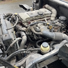 日野 デュトロ AT ディーゼル2トン ワイド平ボディー 走行8万キロ台 車検 R7年5月☆ 状態良好 そのまま乗れます ☆の画像