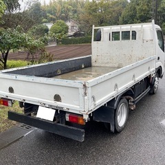 日野 デュトロ AT ディーゼル2トン ワイド平ボディー 走行8万キロ台 車検 R7年5月☆ 状態良好 そのまま乗れます ☆の画像