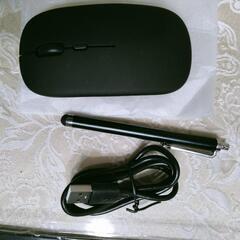 Bluetoothキーボードとマウスその他　新品未使用　(10インチAndroidタブレットの付属品)の画像