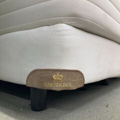 【ご来店限定】KINGSDOWN(キングスダウン) セミダブルベッド【トレファク秦野店】の画像