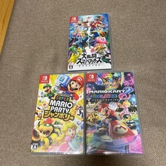 【新品】Switchソフト3本セット【明後日まで】