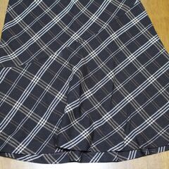【まとめ買い対象】その➂ 東京スタイル ウール100%スカート ブラウンの画像