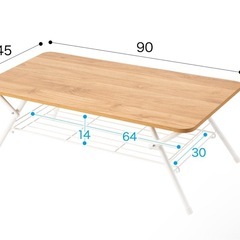 折りたたみテーブルの画像