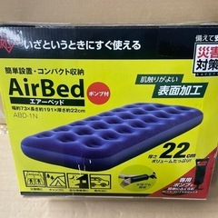 ❗️🉐大幅値下げ❗️アイリスオオヤマ　エアーベッド　車中泊に災害備えに❗️（限定1品）の画像