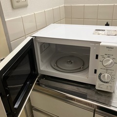 電子レンジ差し上げます。