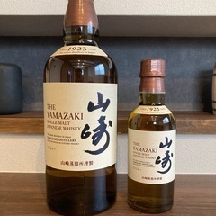  【ウイスキー】山崎700mlボトル&ミニボトル180mlセット