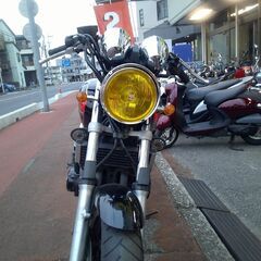 NO.5220　ヤマハ　ＸＪＲ４００Ｒ　空冷４サイクル４気筒　マーシャルヘッドライト　タックロールシート　タンデムバー　ＲＺカラーの画像