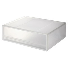 無印良品　ポリプロピレン　収納ケース　ワイド　小　