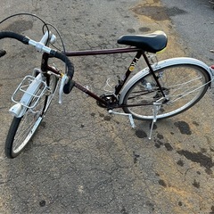 丸石サイクル　バルボア　ランドナー　当時物