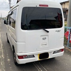 成約済み　ダイハツ　ハイゼットカーゴ　デラックス3 グレード　上級グレード　車検満タン2年間　令和3年式　7.4万キロ　美車　早いもの勝ちの画像