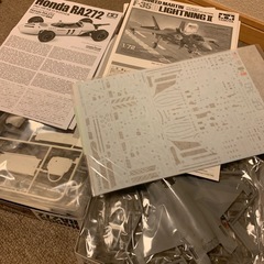 引っ越しの為処分価格⭐️20日まで⭐️タミヤ プラモデルセット 新品⭐️オマケ付き⭐️ の画像