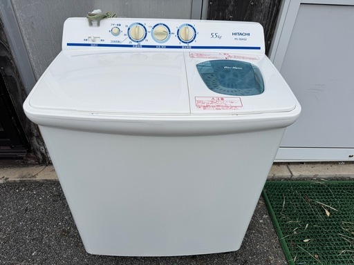 日立 2017年製 5.5kg　2そう式洗濯機 2槽式 二槽式 二そう式