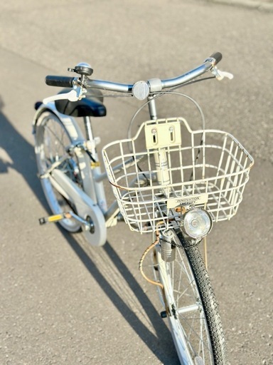 子供用自転車 20インチ 白サイクルベースあさひ女の子・男の子