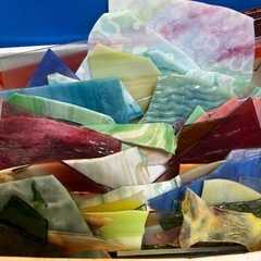 高級破ガラス(ステンドガラス)