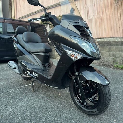 SYM RV125i ブラック　実働　大阪