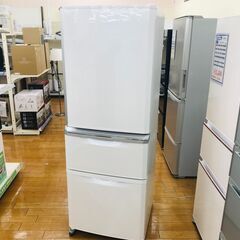 MITSUBISHI 3ドア冷蔵庫 MR-C34E-W