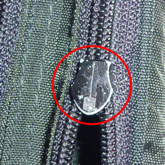 【送料無料】 【ジャンク】 ウェストポーチ リターンアゲイン  黒 ボディバッグの画像