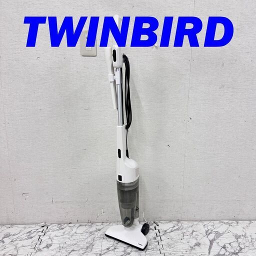 20485  サイクロン 2way スティック型 クリーナー TWINBIRD   ◆大阪市内・東大阪市他 6,000円以上ご購入で無料配達いたします！◆ ※京都・高槻・枚方方面◆神戸・西宮・尼崎方面◆生駒方面、大阪南部方面　それぞれ条件付き無料配送あり！