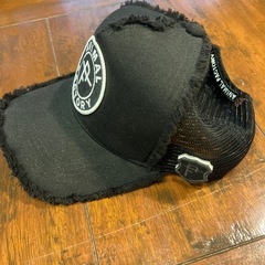 ANIMAL FACTORYロゴワッペンCAP 帽子　黒の画像