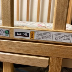 ベビーベッド　カトージの画像