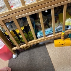 ベビーベッド　カトージの画像