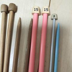 編み棒　ハンドメイド
12本の画像